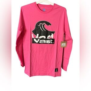 Pink Short Sleeve Tee with Bold Graphic
